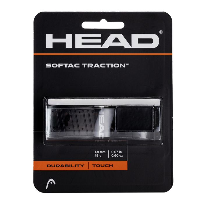 HEAD Softac Traction tennis racket wrap black 285029 2
