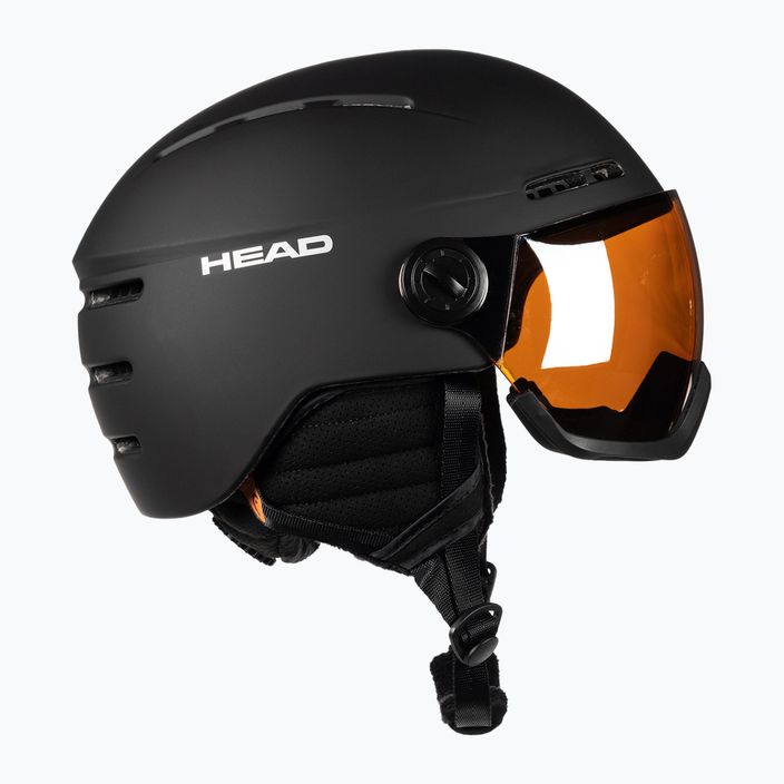 HEAD Knight S2 ski helmet black 324118 4