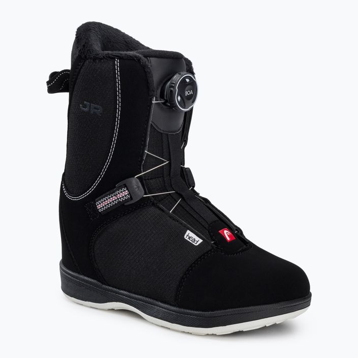 Children's snowboard boots HEAD Jr Boa black 355308