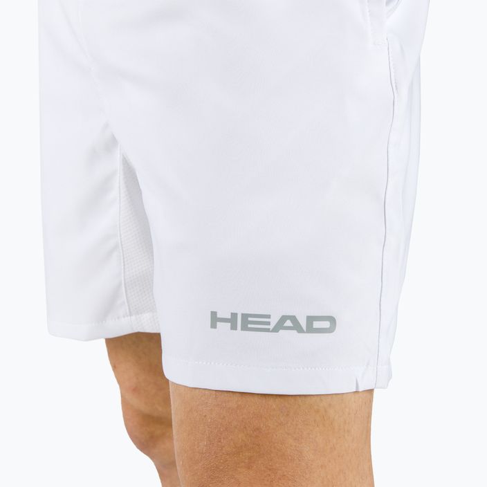 HEAD Club men's tennis shorts white 811379 4