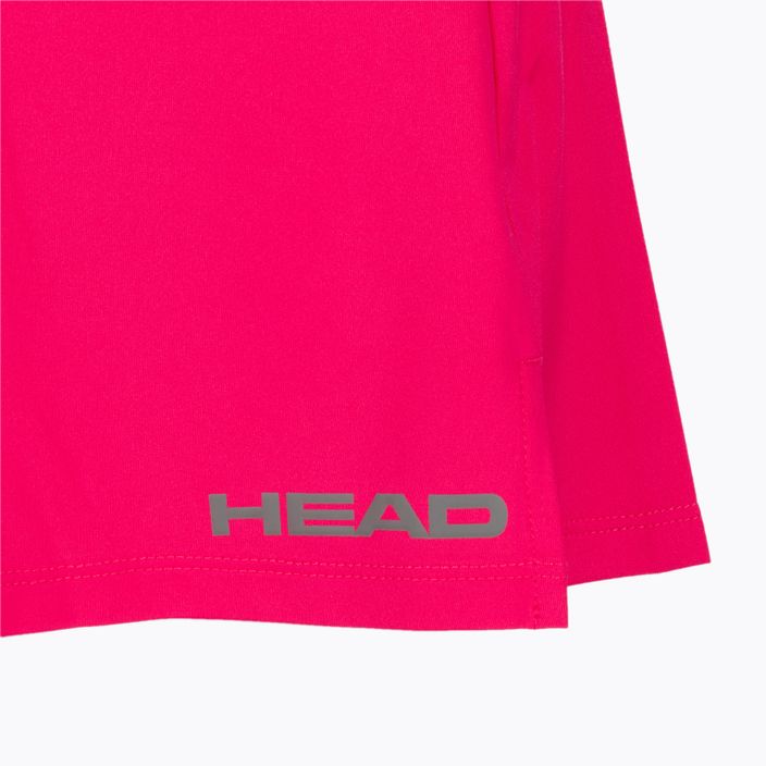 Children's tennis skirt HEAD Club Basic red 816459 4