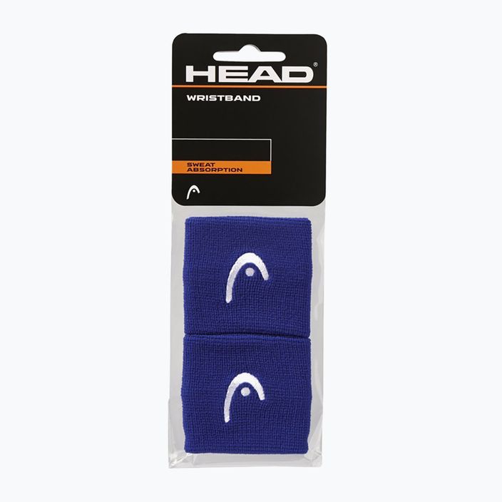 HEAD Wristband 2.5" 2 pcs. blue 285050 3
