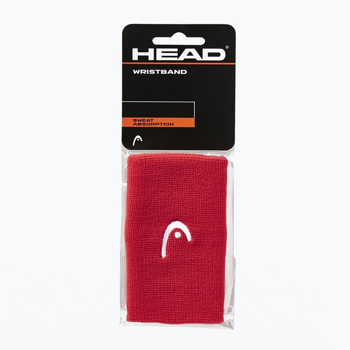 HEAD Wristband 5" 2 pcs red 285070 3