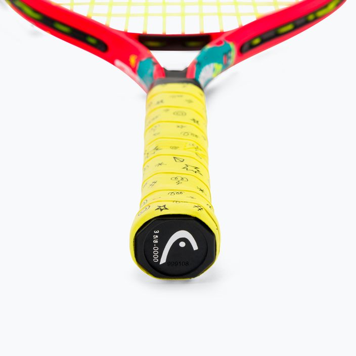 HEAD Novak 21 children's tennis racket red/yellow 233520 3