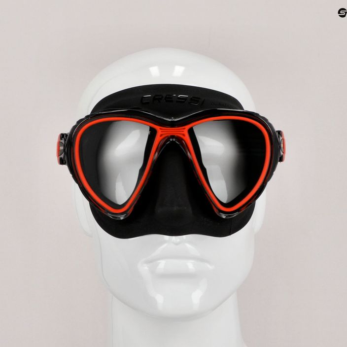 Cressi Quantum diving mask black/red DS515080 7