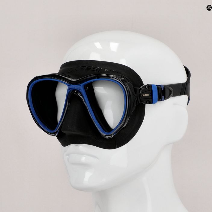 Cressi Quantum diving mask black-blue DS515020 7