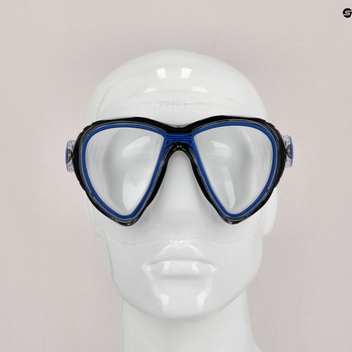 Cressi Quantum blue-coloured diving mask DS510020 6