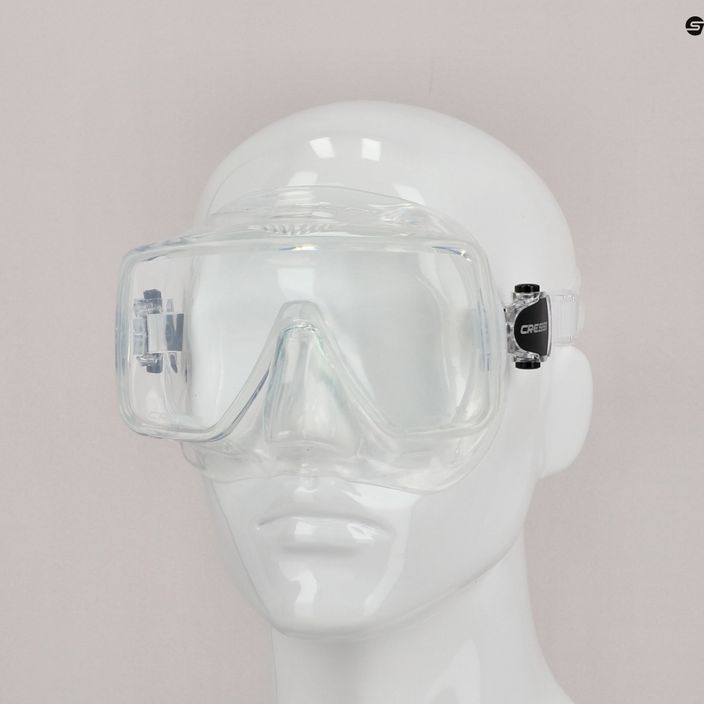 Cressi SF1 clear diving mask ZDN331000 7