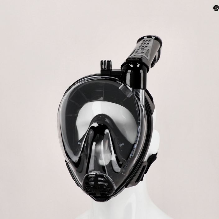 Cressi Duke Action full face mask for snorkelling black XDT005250 6