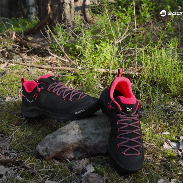 Salewa Wildfire Leather women's hiking boots black 00-0000061396 9