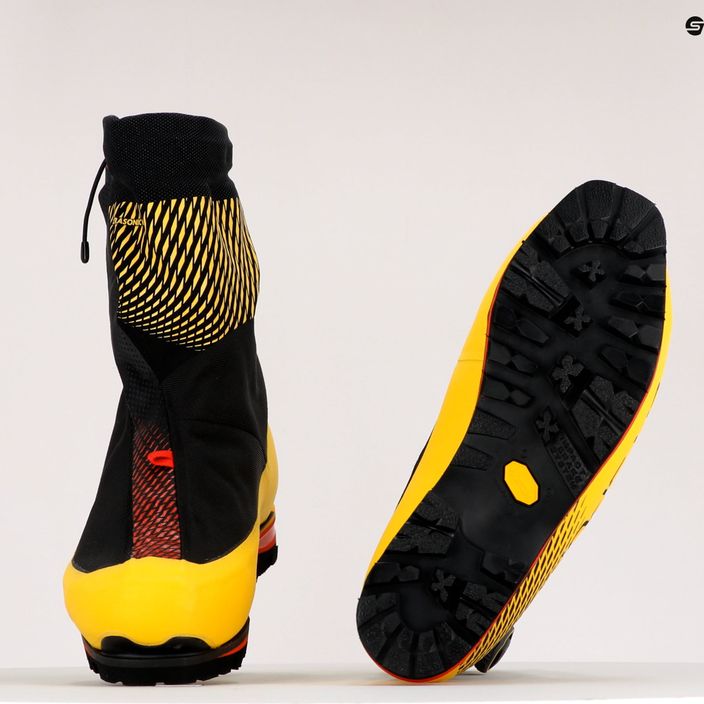 LaSportiva G5 Evo high-mountain shoe black/yellow 21V999100 9