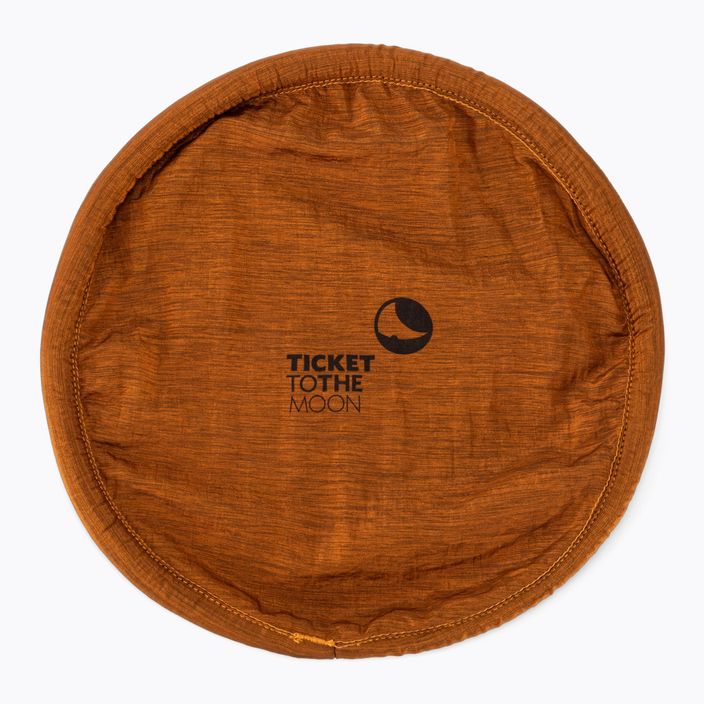 Ticket To The Moon Pocket folding frisbee orange TMFRIS45