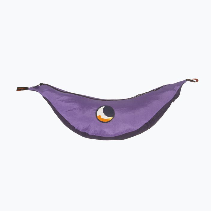 Ticket To The Moon Original navy blue/purple two-person hiking hammock 2