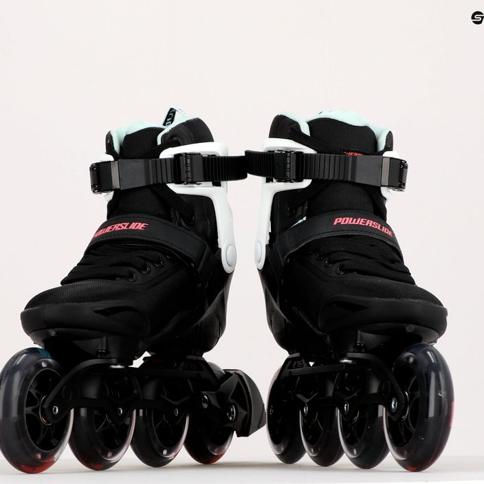 Powerslide women's roller skates Phuzion Radon Teal 90 black 902011 14