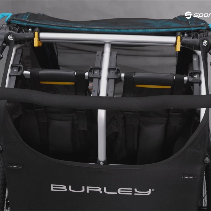 Burley D'Lite X Double bike trailer black BU-938101 19