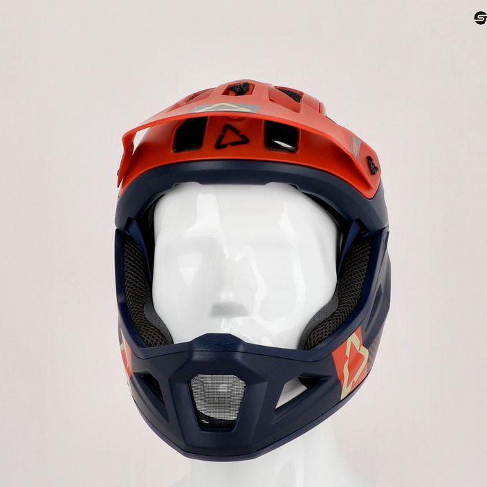 Leatt MTB 3.0 Enduro bike helmet V21.2 red/blue 1021000661 9