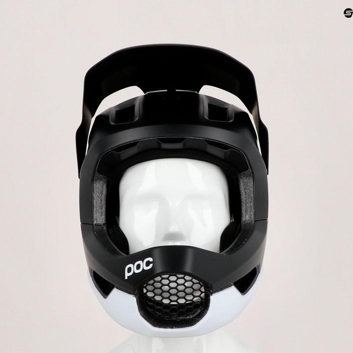 Bicycle helmet POC Otocon Race MIPS uranium black/hydrogen white matt 12