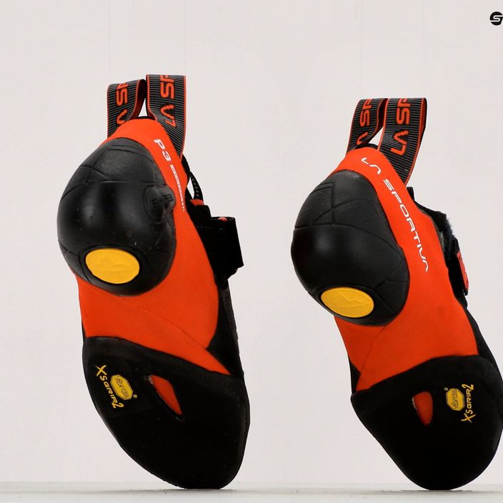 La Sportiva Skwama men's climbing shoe black and red 10S999311 10