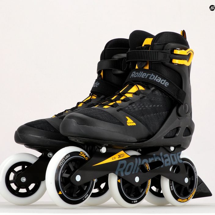 Men's Rollerblade Macroblade 100 3WD black 07100200 S25 roller skates 10