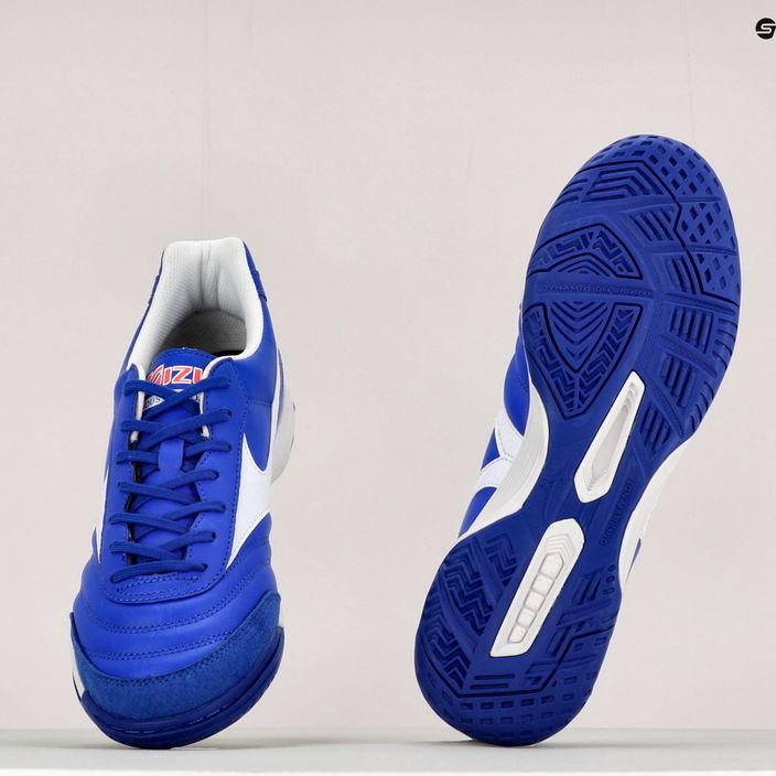 Men's football boots Mizuno Morelia Sala Classic IN blue Q1GA200225 10