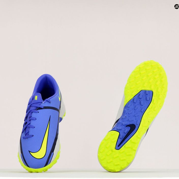 Men's Nike Phantom GT2 Academy TF football boots blue DC0803-570 10