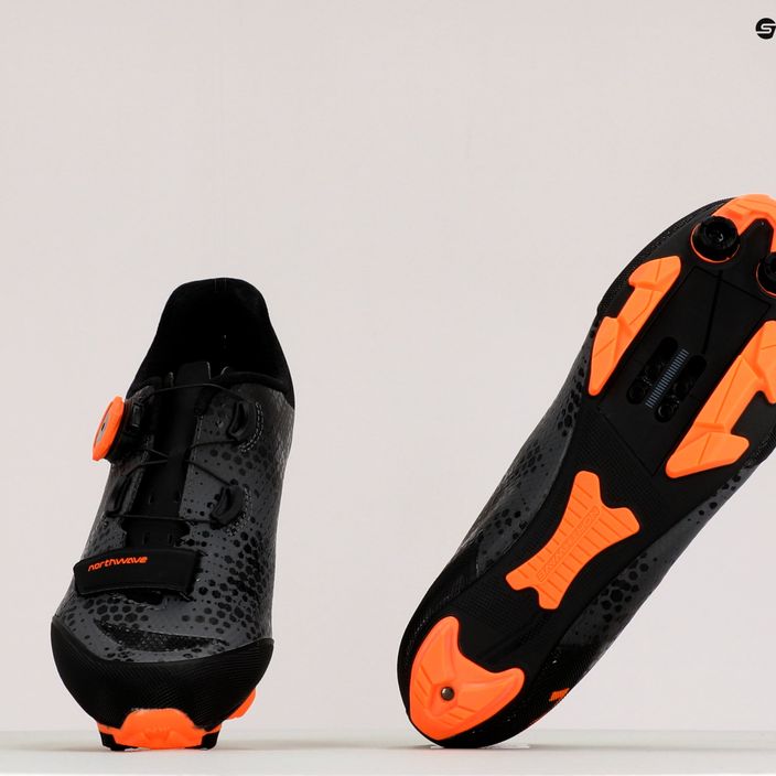 Men's MTB cycling shoes Northwave Razer 2 graphite-orange 80222013 12