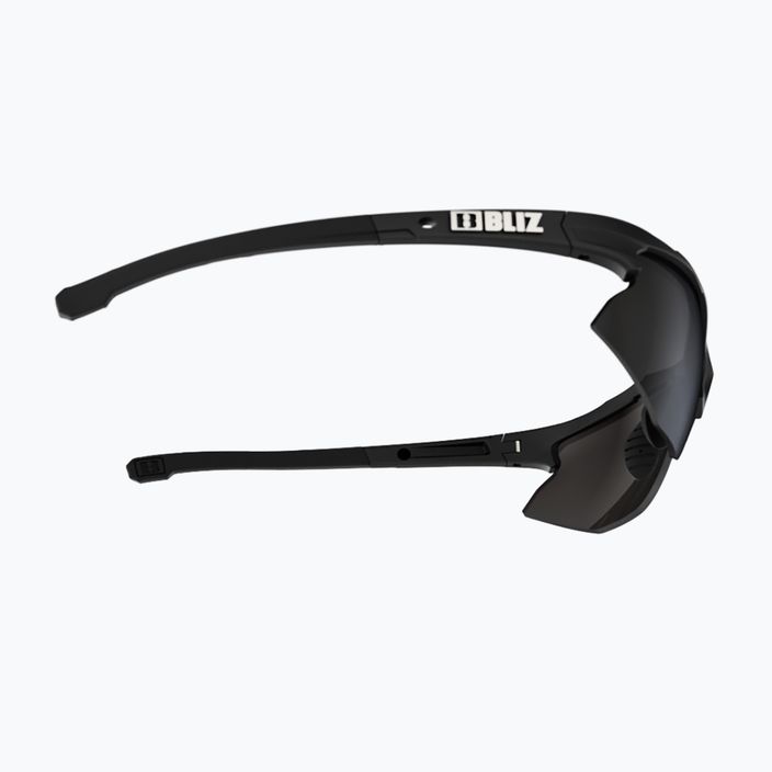 Bliz Hybrid Small S3 shiny black/smoke cycling goggles 6