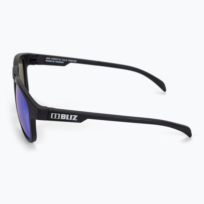 Bliz Ace black/smoke blue multi cycling glasses 54907-13 4
