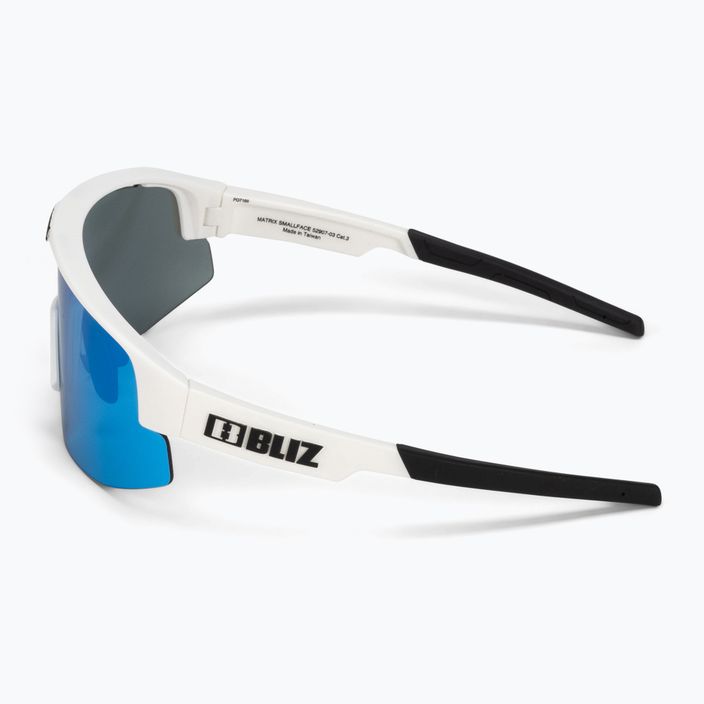 Bliz Matrix Small S3 matt white / smoke blue multi 52907-03 cycling glasses 4