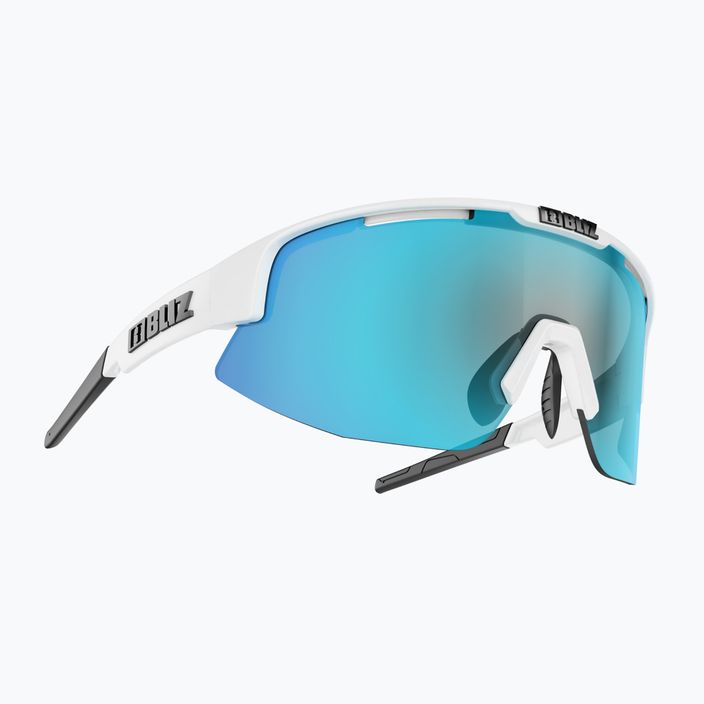 Bliz Matrix Small S3 matt white / smoke blue multi 52907-03 cycling glasses 5