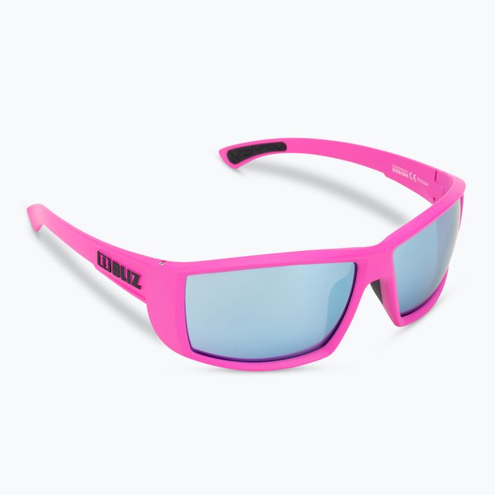 Bliz Drift S3 matt pink/smoke blue multi bike glasses