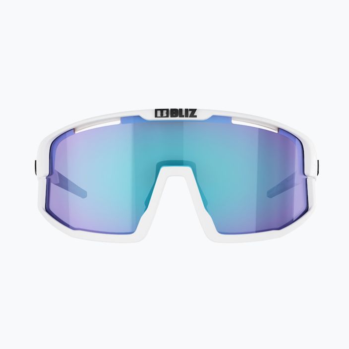 Bliz Vision S3 matt white/smoke blue multi bike glasses 3