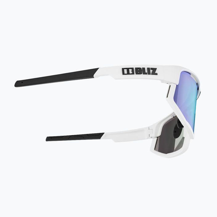 Bliz Vision S3 matt white/smoke blue multi bike glasses 4