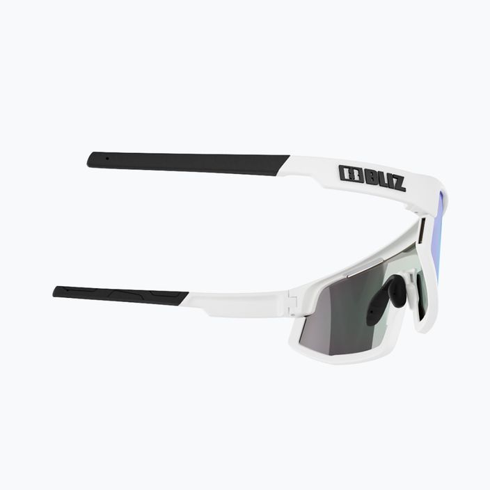 Bliz Vision S3 matt white/smoke blue multi bike glasses 5