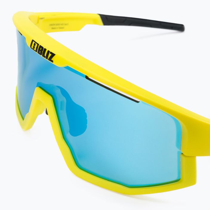 Bliz Vision bicycle goggles matt yellow/smoke blue multi 52001-63 5
