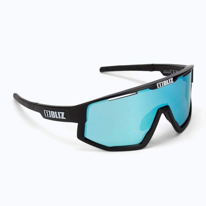 Bliz Fusion S3 matt black / smoke blue multi 52105-10 cycling glasses 2