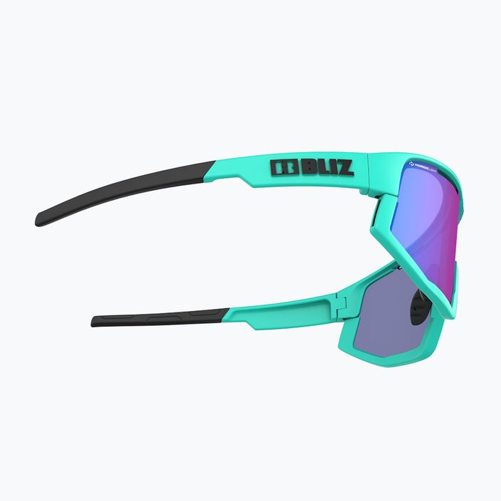 Bliz Fusion Nano Optics Nordic Light S2 cycling glasses matt turquoise/begonia/violet blue multi 6
