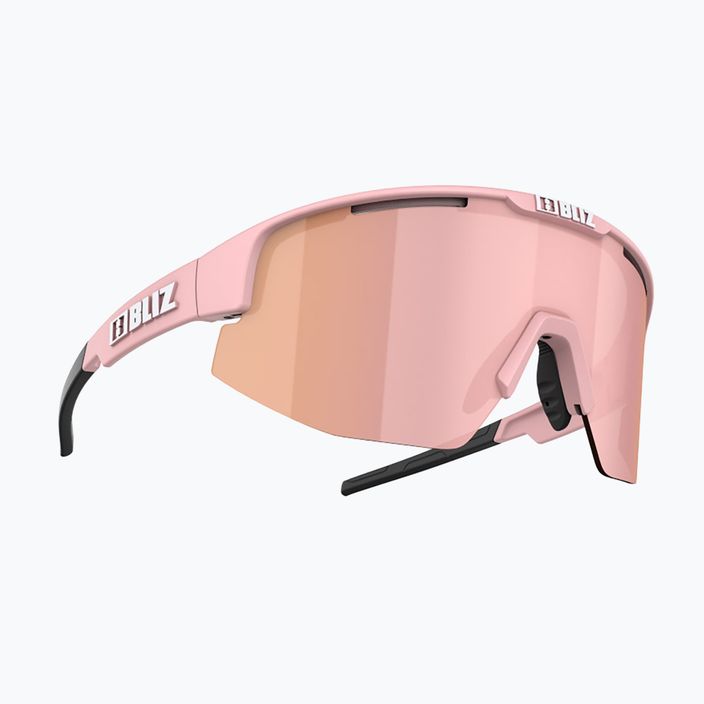 Bliz Matrix matt powder pink/brown rose multi 52104-49 cycling glasses 5