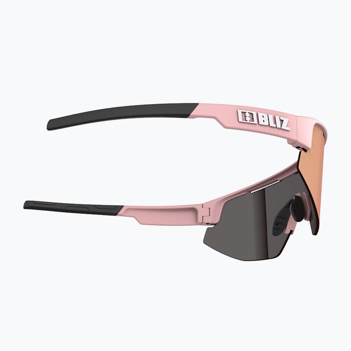 Bliz Matrix matt powder pink/brown rose multi 52104-49 cycling glasses 8