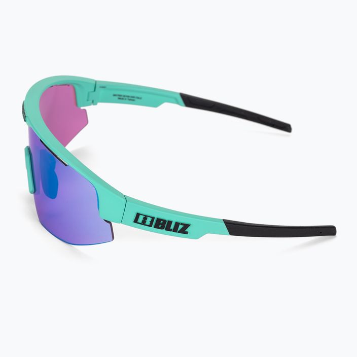 Bliz Matrix Nano Optics Nordic Light turquoise/begonia/violet blue multi 52104-34N cycling glasses 4