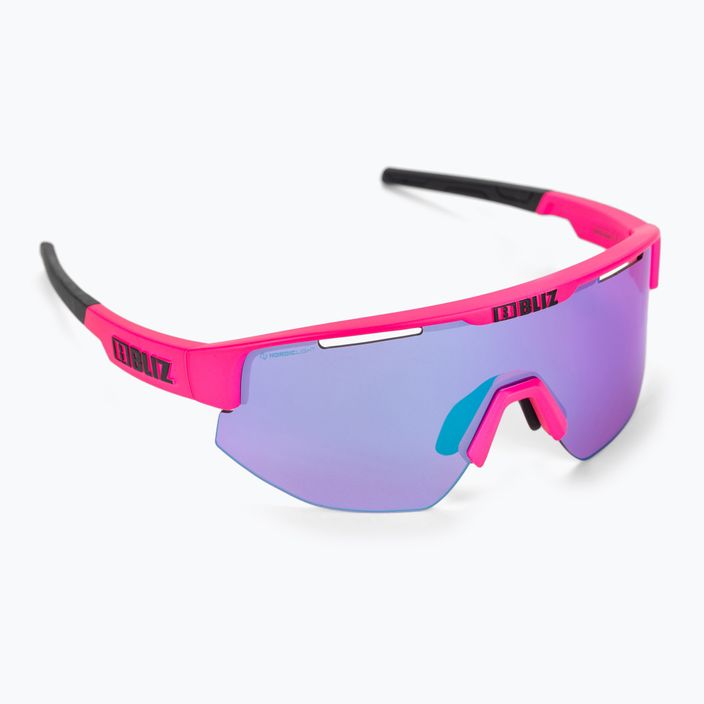 Bliz Matrix Nano Optics Nordic Light pink/begonia/violet blue multi 52104-44N cycling glasses