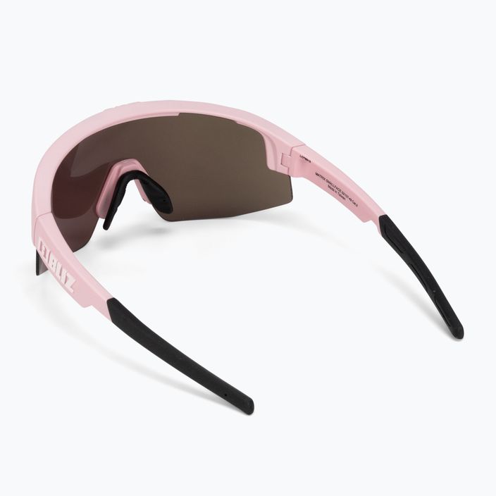 Bliz Matrix Small S3 matt powder pink / brown rose multi 52107-49 cycling glasses 2