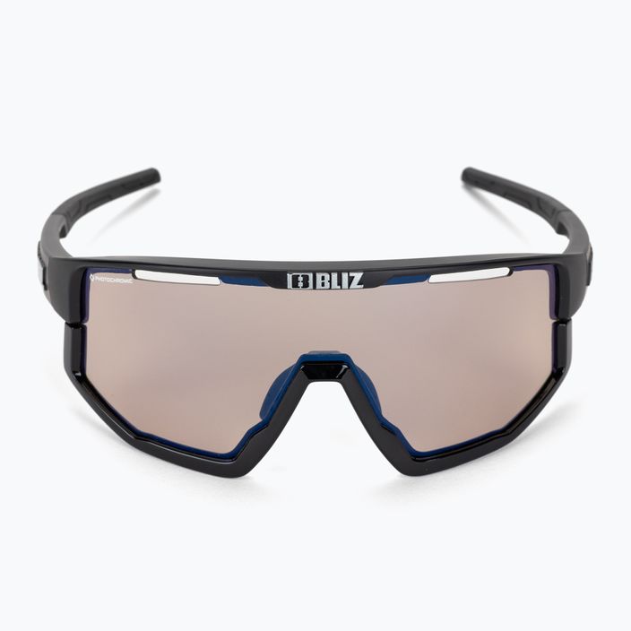 Bliz Fusion Nano Optics Photochromic matt black/brown blue multi 52105-13P cycling glasses 3
