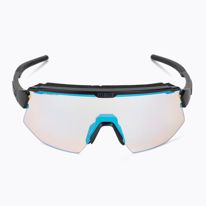 Bliz Breeze Nano Optics Nordic Light matt black/coral/orange blue multi 52102-13N cycling glasses 3