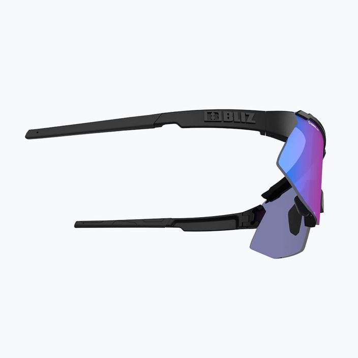 Bliz Breeze Nano Optics Nordic Light matt black/begonia/violet blue multi 52102-14N cycling glasses 7