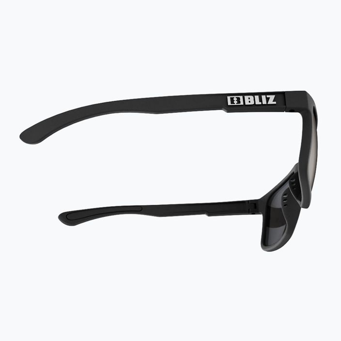 Bliz Luna matt black/smoke silver mirror sunglasses 4