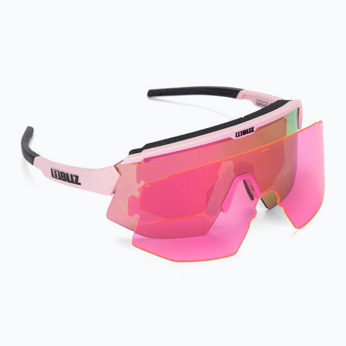 Bliz Breeze matt powder pink/brown rose multi/pink cycling goggles 52102-49 5