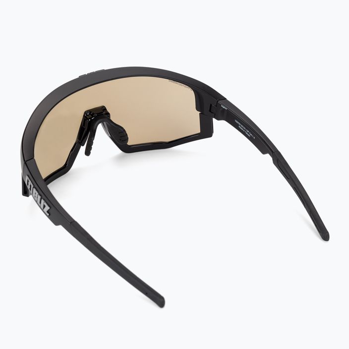 Bliz Vision Nano Optics Photochromic matt black/brown blue multi 52101-13P cycling glasses 2