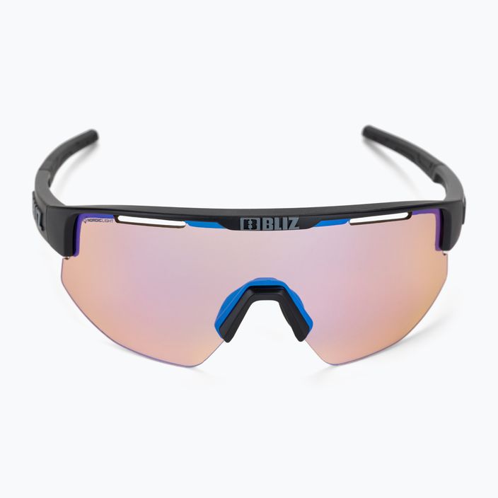 Bliz Matrix Nano Optics Nordic Light matt black/coral/orange blue multi 52104-13N cycling glasses 3