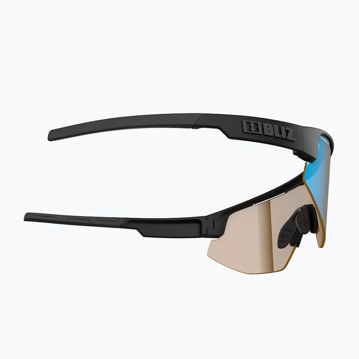 Bliz Matrix Nano Optics Nordic Light matt black/coral/orange blue multi 52104-13N cycling glasses 7